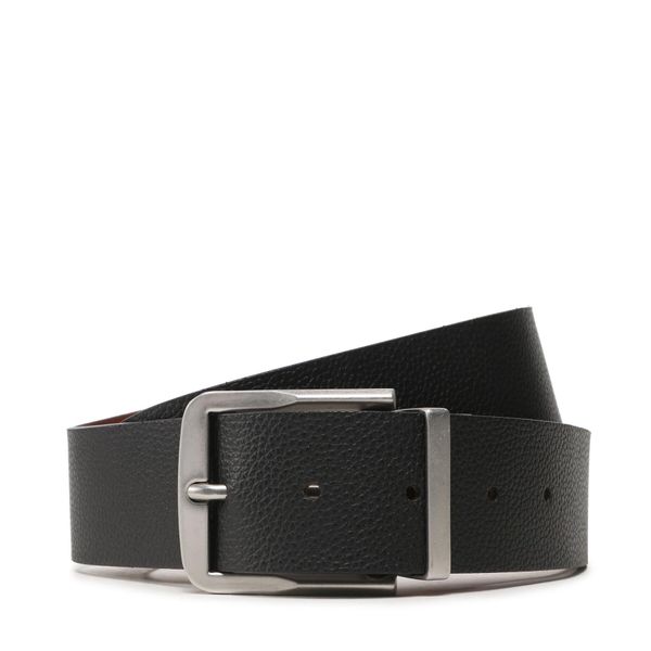 Calvin Klein Moški pas Calvin Klein Classic Rev/Adj Lthr Belt 40mm K50K510786 Črna