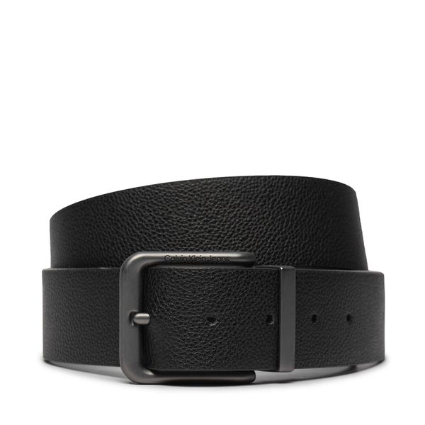 Calvin Klein Jeans Moški pas Calvin Klein Jeans Classic R Lthr Belt Rev/Adj 40Mm K50K511419 Črna