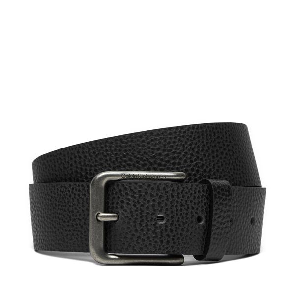 Calvin Klein Jeans Moški pas Calvin Klein Jeans Classic Ro Lthr Belt 40Mm K50K512071 Črna