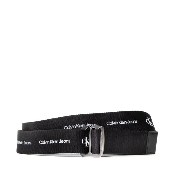 Calvin Klein Jeans Moški pas Calvin Klein Jeans Off Duty Slider Belt 35Mm K50K508897 Črna