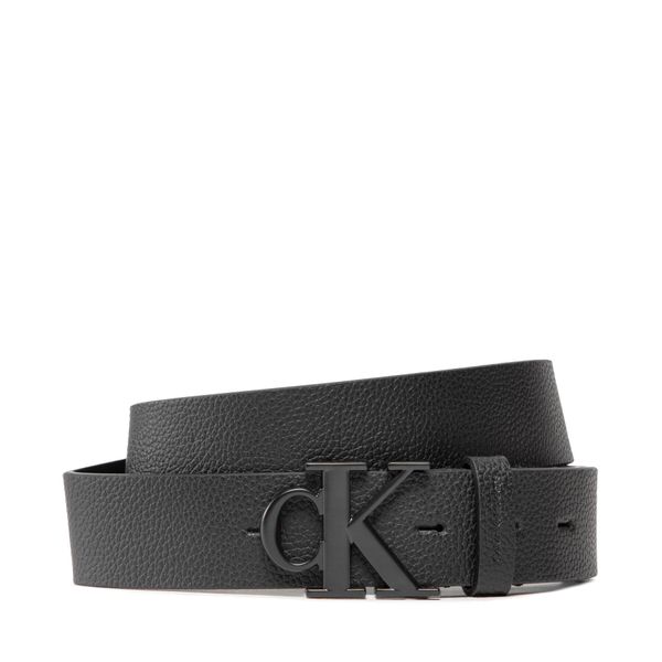 Calvin Klein Jeans Moški pas Calvin Klein Jeans Round Mono Plaque Belt 35Mm K50K509883 BDS