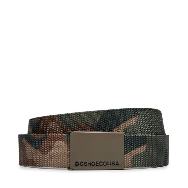 DC Moški pas DC Web Belt 3 ADYAA03130 Khaki