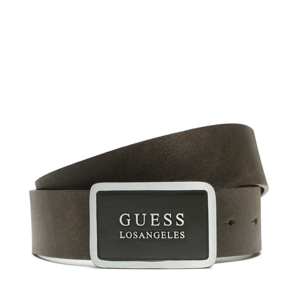 Guess Moški pas Guess M3BZ29 L0TR0 Črna