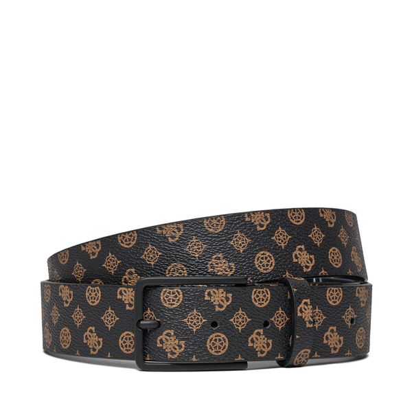 Guess Moški pas Guess Micro Peony Eco Belts BM7793 P4135 Rjava