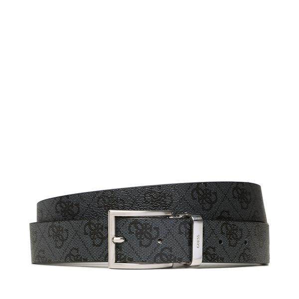 Guess Moški pas Guess Vezzola Belts BM7543 LEA35 Črna