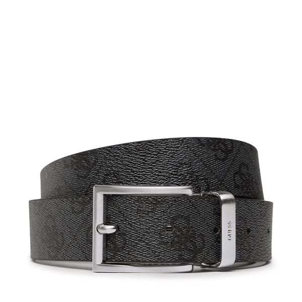 Guess Moški pas Guess Vezzola Belts BM7543 LEA35 Siva