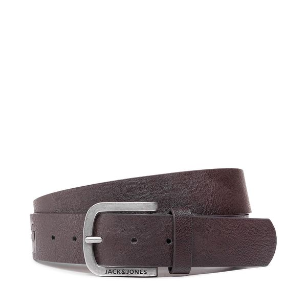 Jack&Jones Moški pas Jack&Jones Jacharry Belt Noos 12120697 Rjava