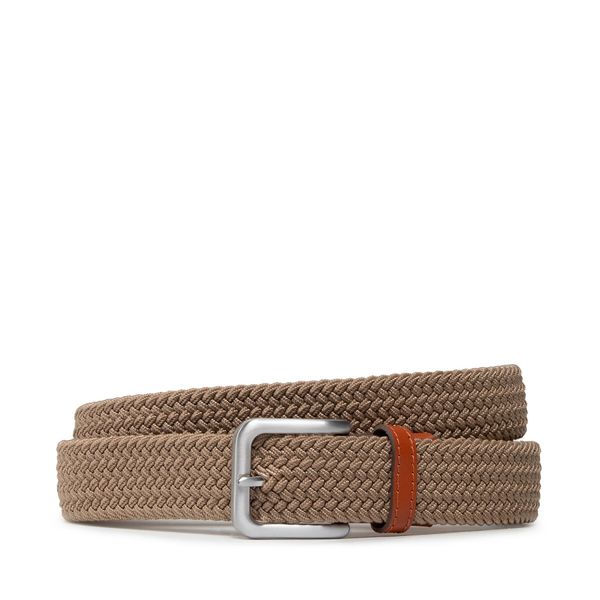 Jack&Jones Moški pas Jack&Jones Jacspring Woven Belt Noos12118114 Bež