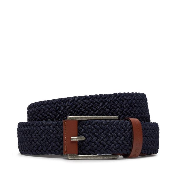 Pepe Jeans Moški pas Pepe Jeans Dylan Belt PM021023 Mornarsko modra