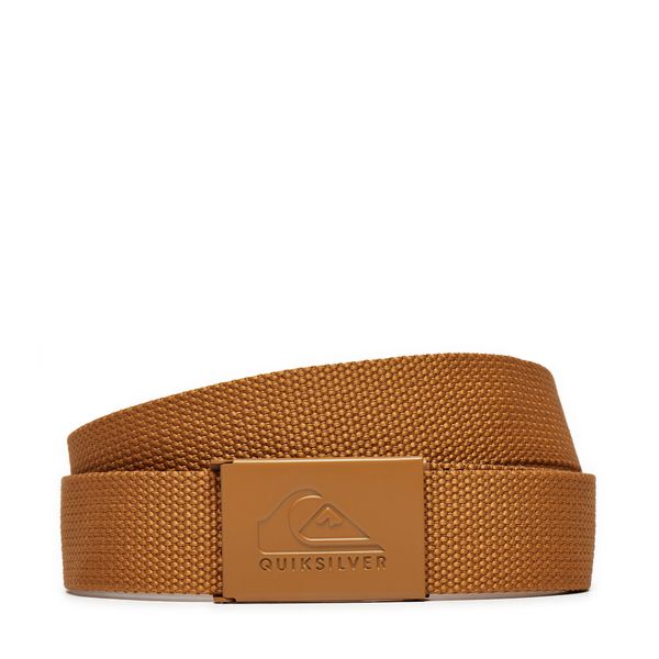 Quiksilver Moški pas Quiksilver Webbing Belt EQYAA03958 Rjava