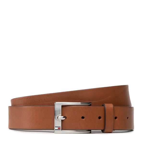 Tommy Hilfiger Moški pas Tommy Hilfiger New Aly Belt AM0AM08363 Rjava