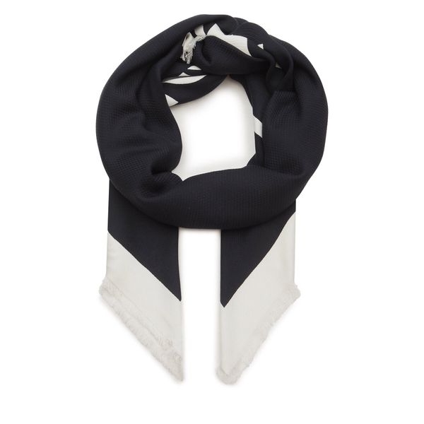 Calvin Klein Naglavna ruta Calvin Klein Contrast Logo Jacquard Scarf K60K611739 Črna