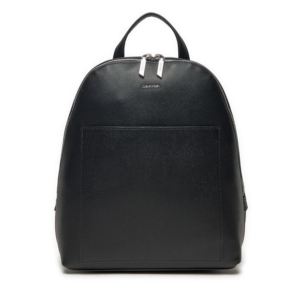 Calvin Klein Nahrbtnik Calvin Klein Ck Must Dome Backpack_Caviar K60K613087 Črna