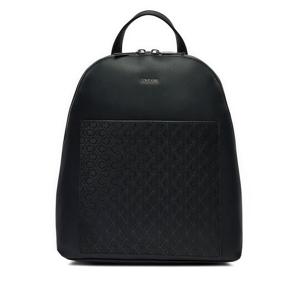 Calvin Klein Nahrbtnik Calvin Klein Ck Must Dome Backpack_Mono K60K612888 Črna