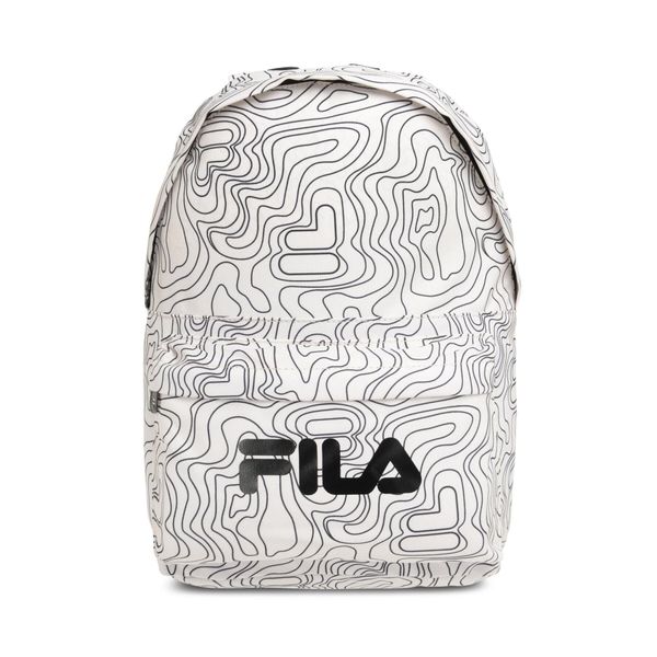 Fila Nahrbtnik Fila Bend Back To School Map Aop Backpack Sâcool Two FBT0001.13239 Bela