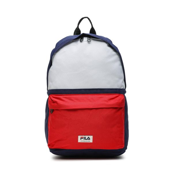 Fila Nahrbtnik Fila Boma Badge Backpack S’Cool Two FBU0079 Medieval Blue/Bright White/True Red 53007