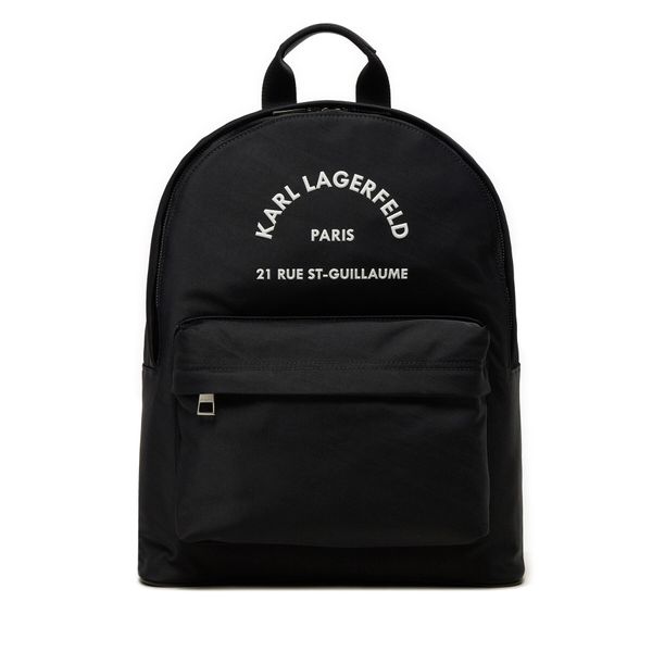 KARL LAGERFELD Nahrbtnik KARL LAGERFELD A1M30099 Črna