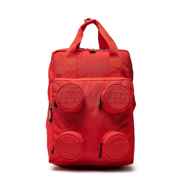 LEGO Nahrbtnik LEGO Brick 2x2 Backpack 20205-0021 Bright Red