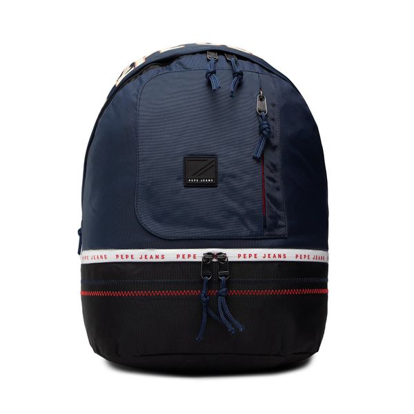 Pepe Jeans Nahrbtnik Pepe Jeans Smith Backpack PM030675 Mornarsko modra