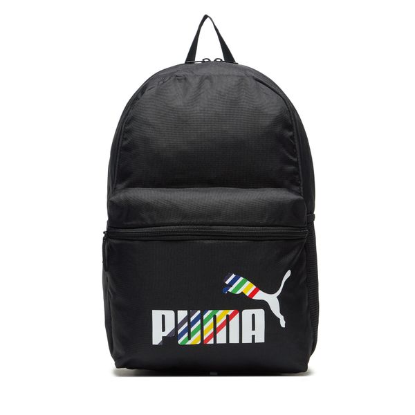 Puma Nahrbtnik Puma Phase AOP Backpack 78046 Black-Love Is Love 12