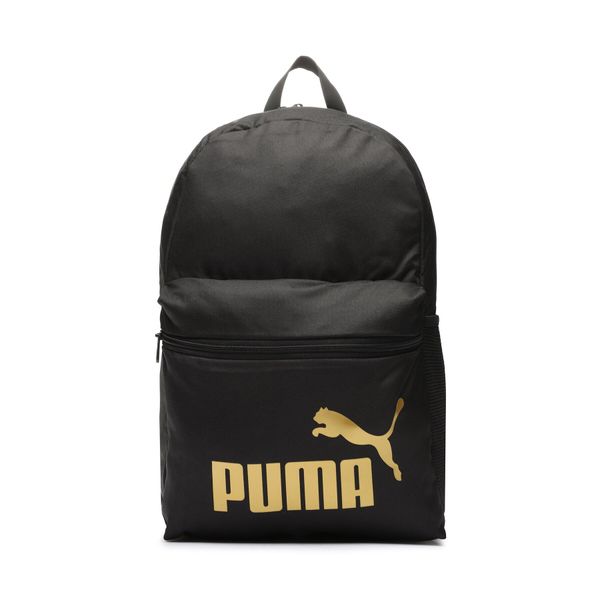 Puma Nahrbtnik Puma Phase Backpack 079943 03 Puma Black-Golden Logo