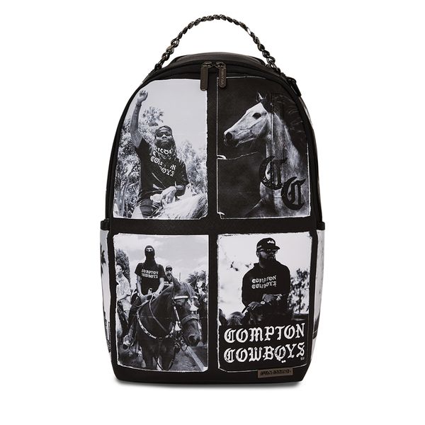 SPRAYGROUND Nahrbtnik SPRAYGROUND Compton Backpack Sq 910B5976NSZ Črna