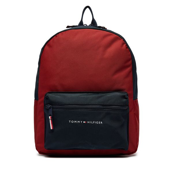 Tommy Hilfiger Nahrbtnik Tommy Hilfiger Essential Colorblock Backpack AU0AU01917 Rdeča