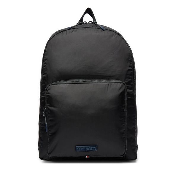 Tommy Hilfiger Nahrbtnik Tommy Hilfiger Monotype Dome Backpack AM0AM12678 Črna