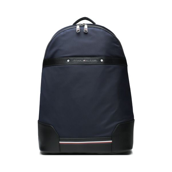 Tommy Hilfiger Nahrbtnik Tommy Hilfiger Th Central Repreve Backpack AM0AM11306 Mornarsko modra