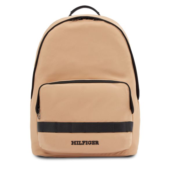 Tommy Hilfiger Nahrbtnik Tommy Hilfiger Th Monotype Dome Backpack AM0AM12202 Khaki