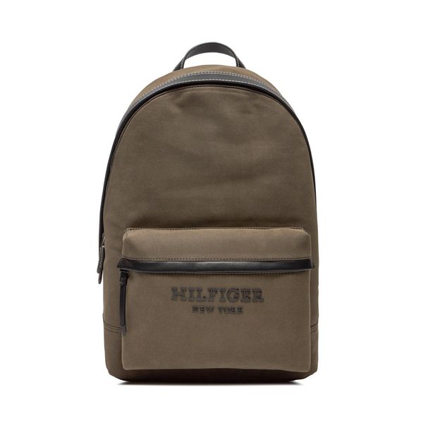 Tommy Hilfiger Nahrbtnik Tommy Hilfiger Th Prep Classic Backpack AM0AM11813 Khaki