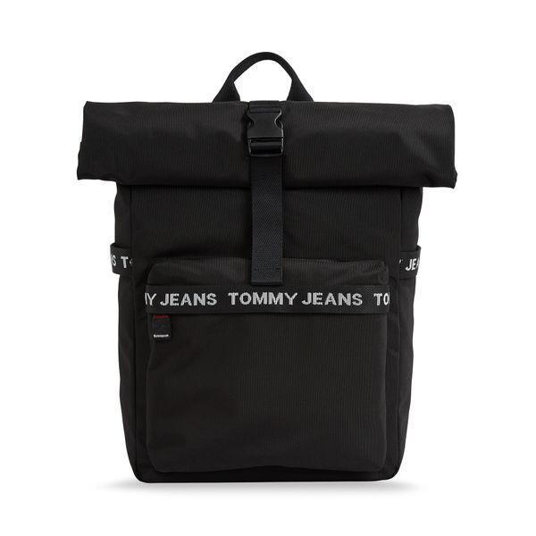 Tommy Jeans Nahrbtnik Tommy Jeans Essential Rolltop AM0AM11515 Black BDS