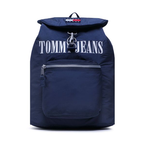 Tommy Jeans Nahrbtnik Tommy Jeans Tjm Heritage Flap Backpack AM0AM10717 Mornarsko modra