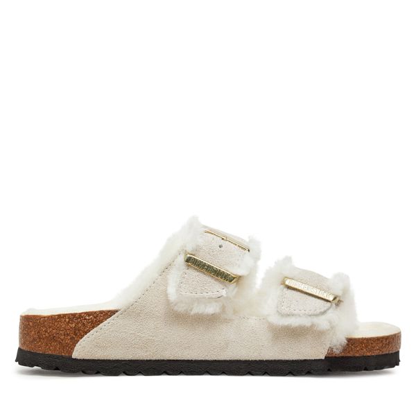 Birkenstock Natikači Birkenstock Arizona Shearling Leve 1026193 Bela