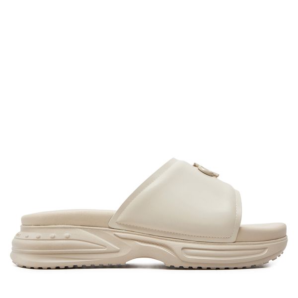 Calvin Klein Jeans Natikači Calvin Klein Jeans Chunky Comf Slide Mtr YW0YW01506 Écru