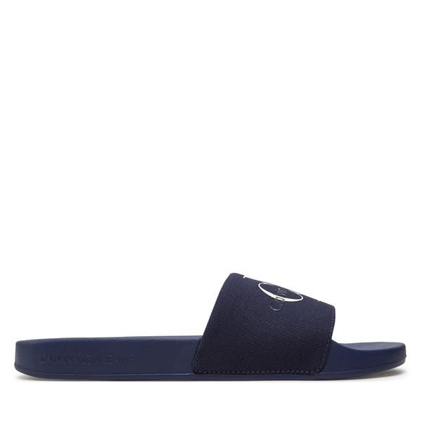 Calvin Klein Jeans Natikači Calvin Klein Jeans Slide Monogram Co YM0YM00061 Mornarsko modra