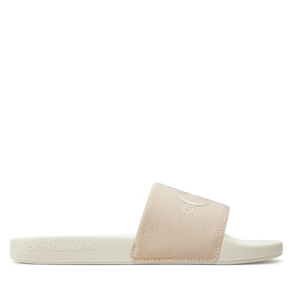 Calvin Klein Jeans Natikači Calvin Klein Jeans Slide Monogram Co YW0YW00103 Roza