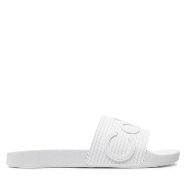 Calvin Klein Natikači Calvin Klein Pool Slide HM0HM01519 Bela