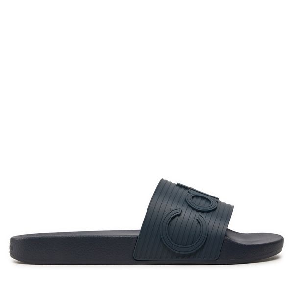 Calvin Klein Natikači Calvin Klein Pool Slide HM0HM01519 Mornarsko modra