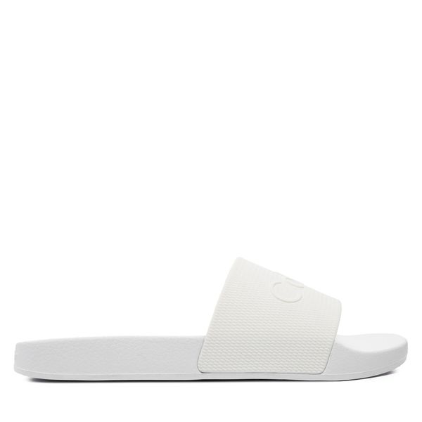 Calvin Klein Natikači Calvin Klein Pool Slide Rubber HM0HM00636 Bela