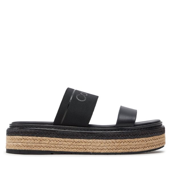 Calvin Klein Natikači Calvin Klein Wedge Slide He HW0HW01966 Črna