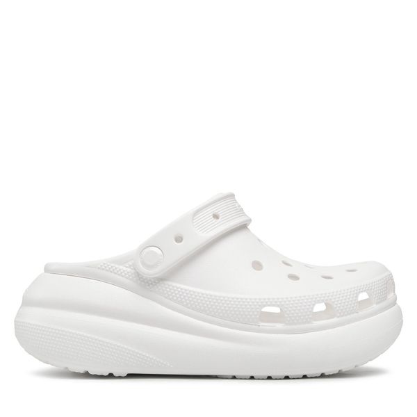 Crocs Natikači Crocs Classic Crush Clog 207521 Bela