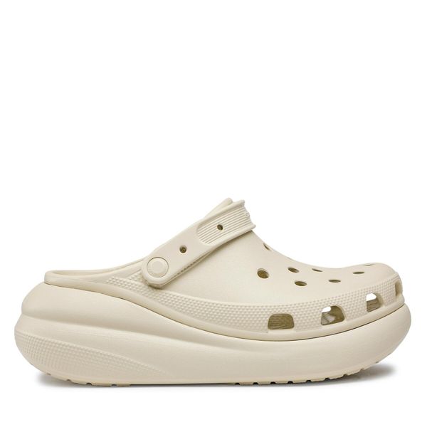 Crocs Natikači Crocs Classic Crush Clog 207521 Bež