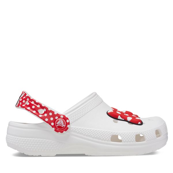 Crocs Natikači Crocs Classic Disney Minnie Mouse Clog T208710 Bela