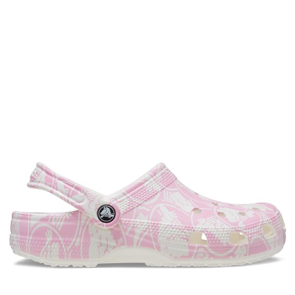 Crocs Natikači Crocs Classic Duke Print Clog 210003 Roza