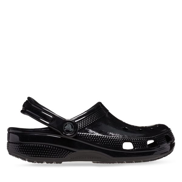 Crocs Natikači Crocs Classic High Shine Clog 209609 Black 001