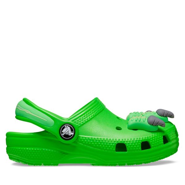 Crocs Natikači Crocs Classic Iam Dinosaur Clog T 209700 Zelena