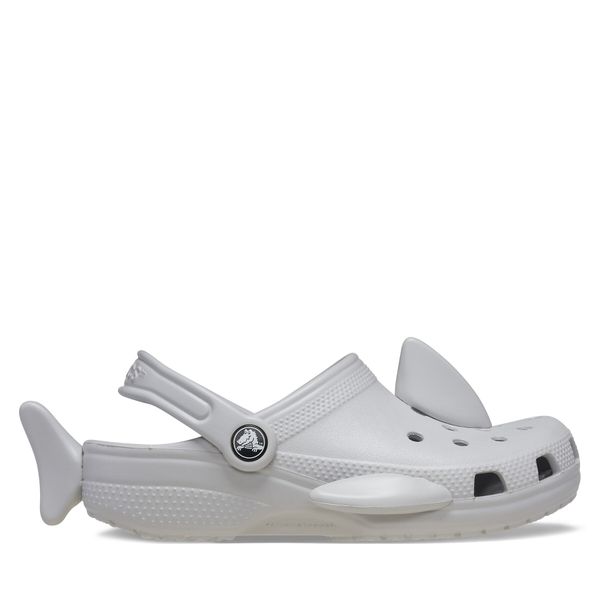 Crocs Natikači Crocs Classic Iam Shark Clog K 210014 Siva