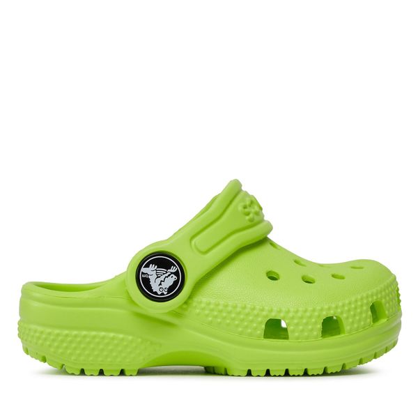 Crocs Natikači Crocs Classic Kids Clog T Limeade 206990 Zelena