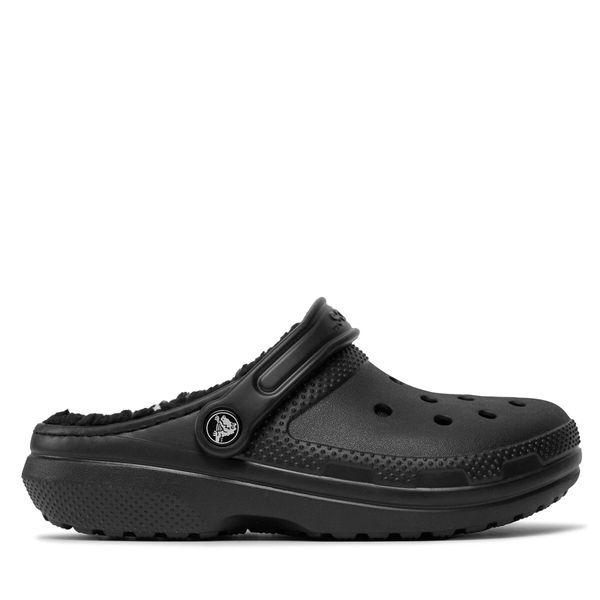 Crocs Natikači Crocs Classic Lined Clog 203591 Black/Black